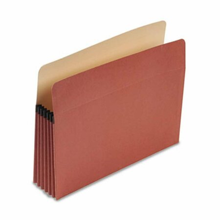 PENDAFLEX EARTHWISE 100 Percent Recycled Paper Expansion File Pocket 5 .25 in. Expansion Letter Red Fiber E1534G